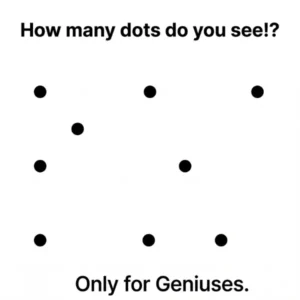 How many dots do you see!? - Puzz557 How many dots do you see!?
