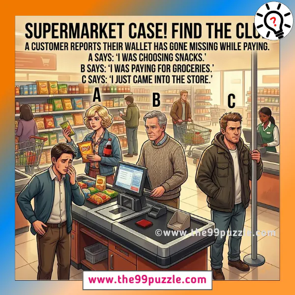 Supermarket case: Can you find the clue? Supermarket case: Can you find the clue?