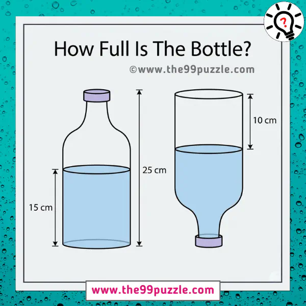 How full is the bottle? How full is the bottle?