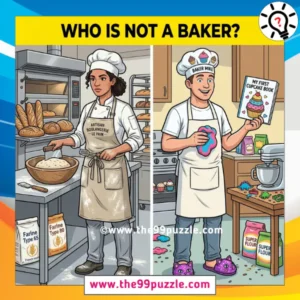 Who is not a baker? - Puzz630 Who is not a baker?