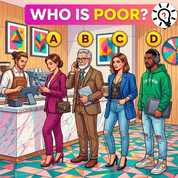 Detective Riddle: Who is poor? Detective Riddle: Who is poor?