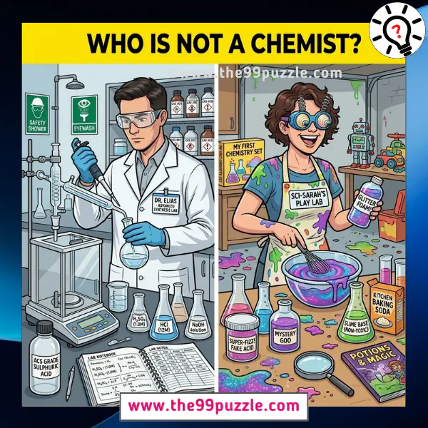 Who is not a chemist? Who is not a chemist?