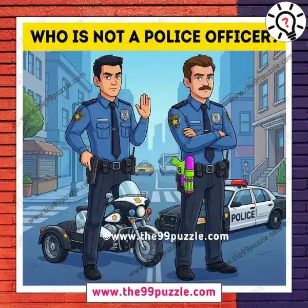 Who is not a police officer? Who is not a police officer?
