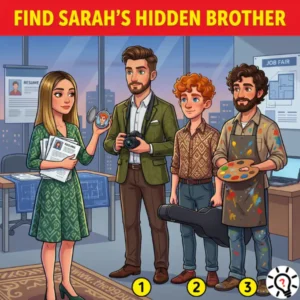 Brain Teaser Challenge: Can You Identify Sarah’s Brother? - Puzz684 Brain Teaser Challenge: Can You Identify Sarah’s Brother?