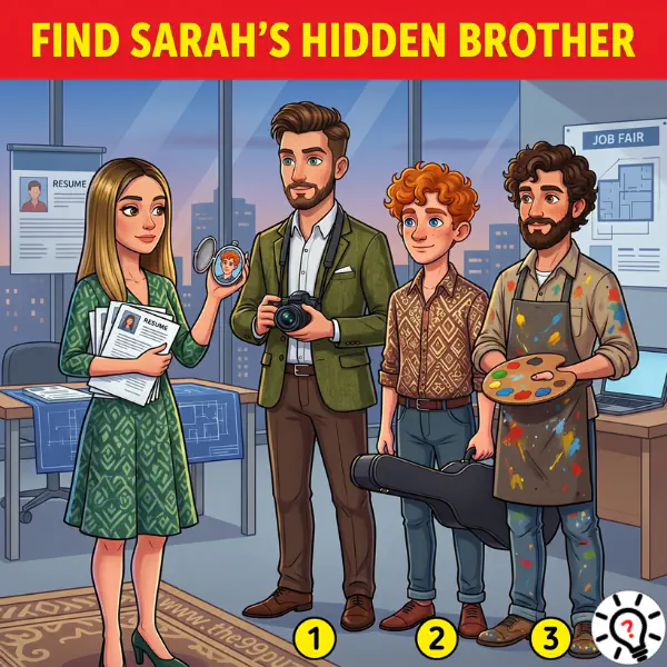 Brain Teaser Challenge: Can You Identify Sarah’s Brother? Brain Teaser Challenge: Can You Identify Sarah’s Brother?