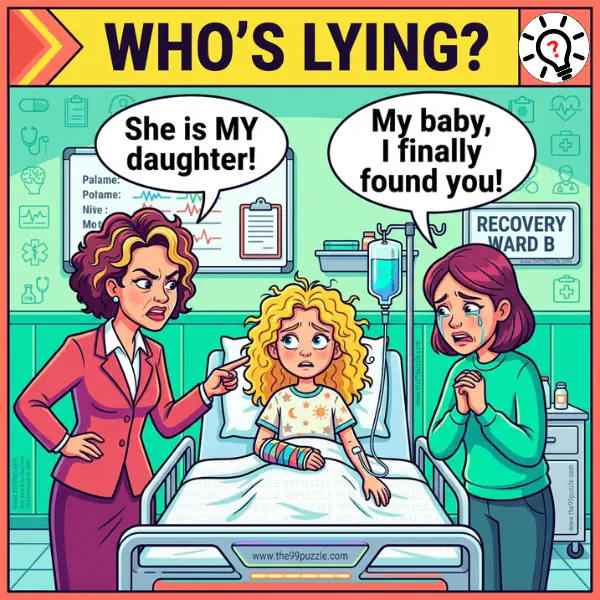 Detective Riddle: Who is lying? Detective Riddle: Who is lying?
