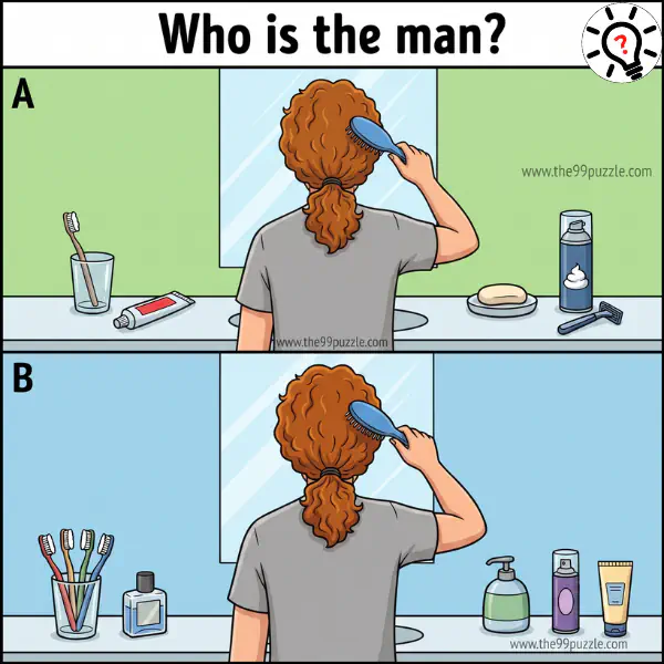 Logic Puzzle Challenge: Can You Guess Who is the Man? Logic Puzzle Challenge: Can You Guess Who is the Man? – Puzz707