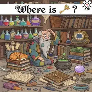 Observation IQ Test: How Fast Can You Find the Hidden Key? - Puzz730 Observation IQ Test: How Fast Can You Find the Hidden Key?