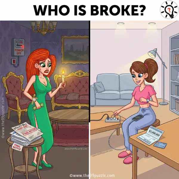 Can You Spot the Broke Person? Can You Spot the Broke Person? – Puzz734