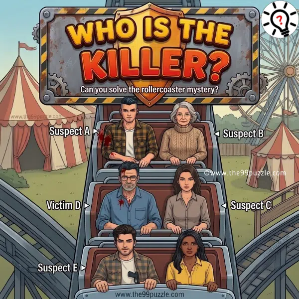 Rollercoaster Mystery Puzzle: Who is the killer? Rollercoaster Mystery Puzzle: Who is the killer? – Puzz757