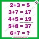 Brain Teaser Math Puzzles For Genius – Puzz100