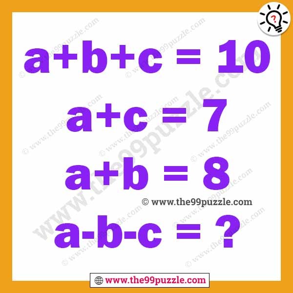 Music Picture Math Equation With Answer Picture Logic The 99 Puzzle