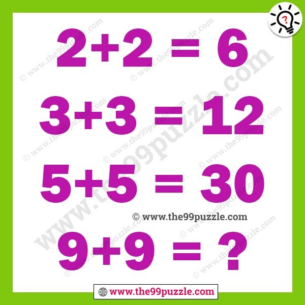 Tricky Math Puzzles with Answer | Logical Reasoning | The 99 Puzzle