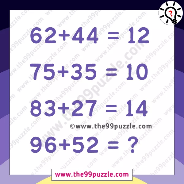 Math Puzzle Iq Test: Only Intelligent People Answer In 8 Seconds! - The 