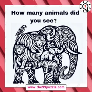 How many animals did you see?