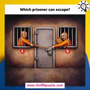 Which prisoner can escape?