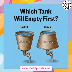 Which tank will empty first?