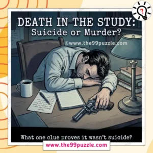 Death in the study: Suicide or murder?