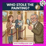 Detective Riddle: Who stole the painting? – Puzz576