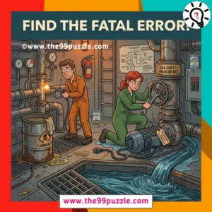 Safety Riddle: Find the fatal error