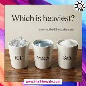 Which is heaviest?