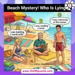 Beach mystery: Who is lying? – Puzz593