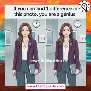 Spot the difference: Only a genius can find in 5 seconds