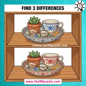 Optical Illusion: Find 3 differences in 10 seconds