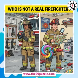 Who is not a real firefighter?