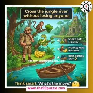 Brain Games: Cross the jungle river without losing anyone