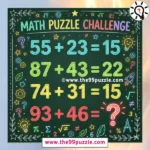 Brain Twister Math Puzzle: Can you answer in 7 seconds? – Puzz628