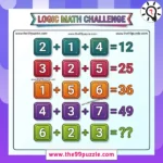 Logic Math Challenge: Can you crack the math logic pattern? – Puzz631