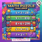 Math Logic Test: Can you solve this math puzzle in under 10 seconds? – Puzz639