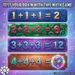 Tricky Math: Test your brain with this math game – Puzz655