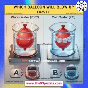 Which balloon will blow up first?
