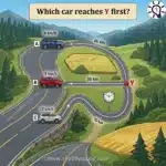 Brain Teaser: Which car reaches Y first? – Puzz687