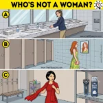 Brain Teaser for Sharp Eyes: Who Is Not a Woman? – Puzz713