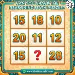 Missing Number Logic Puzzle: Test Your Math Skills – Puzz714