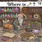 Observation IQ Test: How Fast Can You Find the Hidden Key? – Puzz730