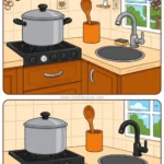 Find 8 Differences: Kitchen Picture Puzzle Challenge – Puzz752